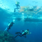 Blue Bay Divers - Tauchboot + Taucher