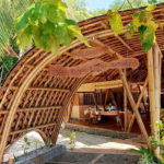 Proco Island Bambu Resort - Eingang + Restaurant